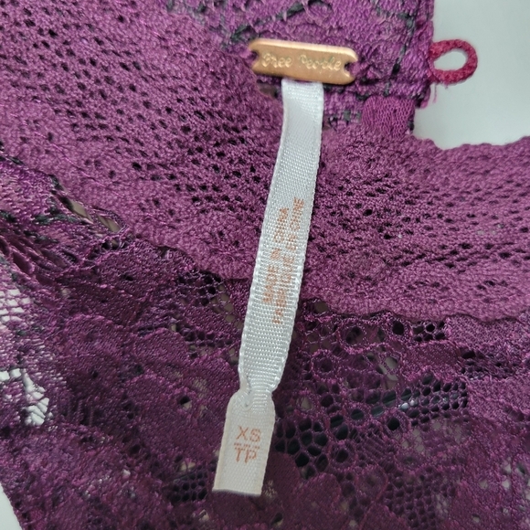 Free People Oversized Tank Dress Purple Sleeveless Mini Relaxed Fit Size XS - Picture 10 of 11